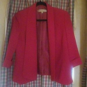 Ladies red suit jacket